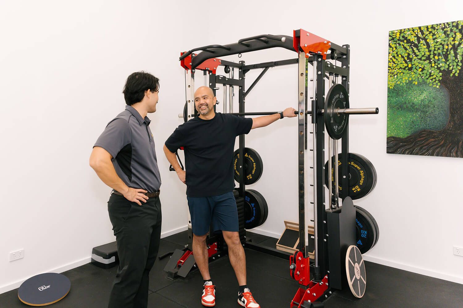 Exercise Rehab With Physiotherapist
