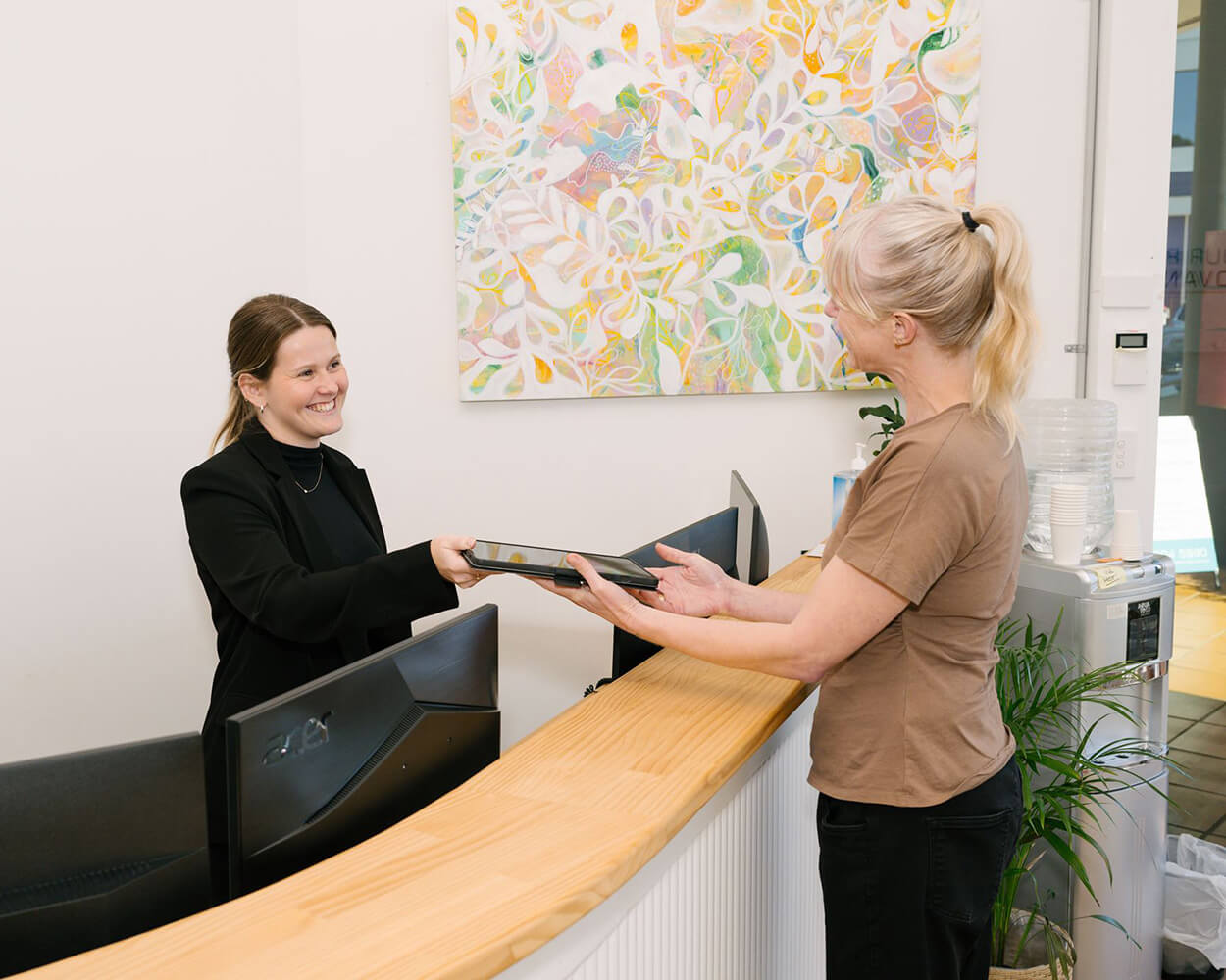Your Physio Advantage Reception
